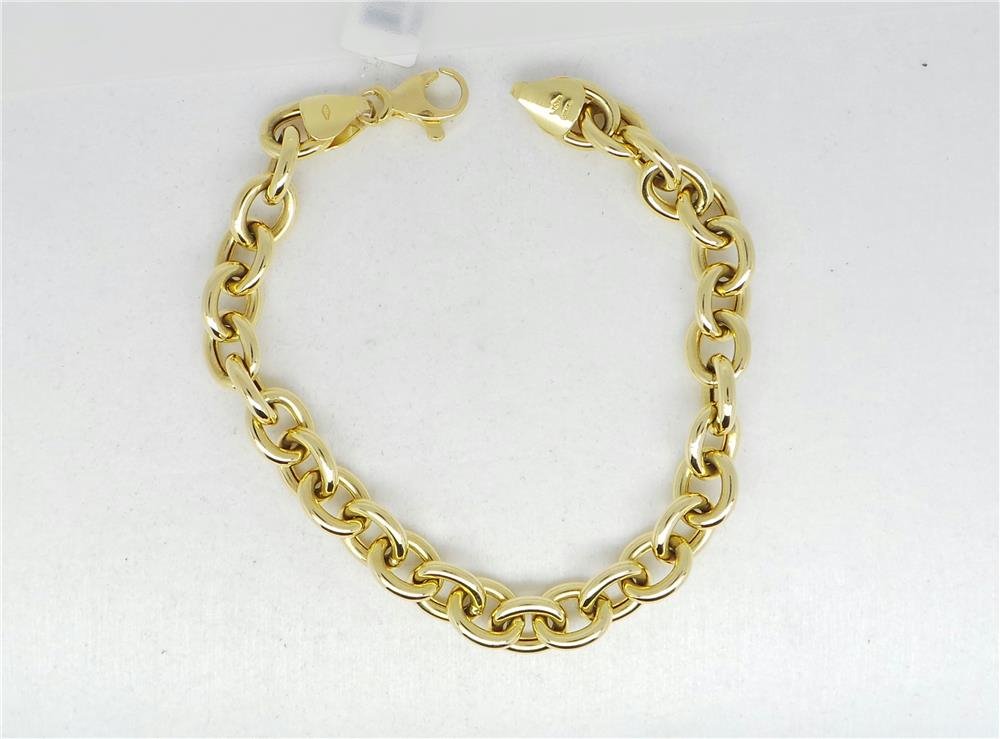 Oiritaly Bracciale - Donna - Artigianale - ROLO OG - Oro